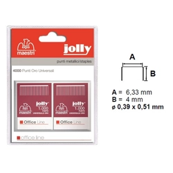 vendita online Punti oro jolly blister da 4.000 pezzi Accessori e ricambi per imballatrici Ro-ma